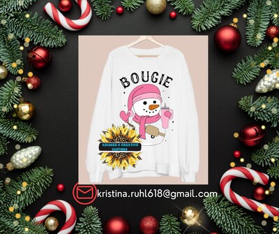 Bougie Snowman Sweatshirt - image1